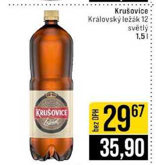 Krušovice Královský ležák 12 světlý 1,5l