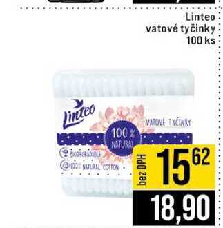 Linteo vatové tyčinky 100 ks 