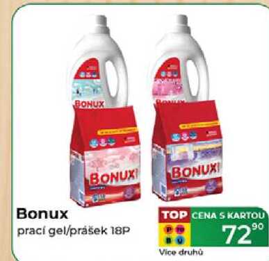 Bonux prací gel/prášek 18P 