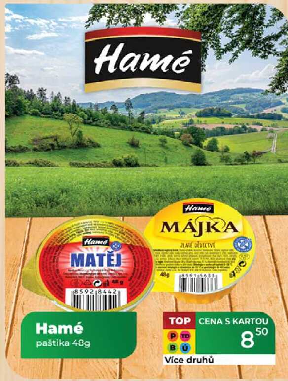 Hamé paštika 48g  