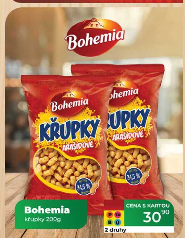 Bohemia křupky 200g 
