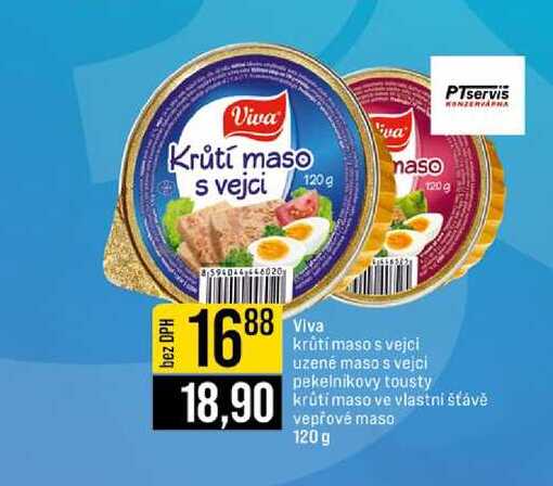 krůtí maso s vejci uzené maso s vejci pekelnikovy tousty krūti maso ve vlastní šťávě vepřové maso 120 g 