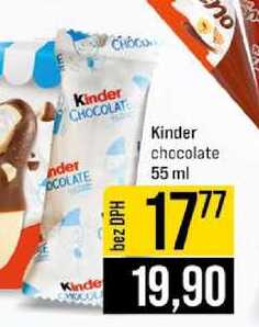 Kinder chocolate 55 ml 