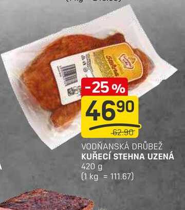 KUŘECÍ STEHNA UZENÁ 420 g