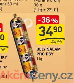 BELY SALÁM PRO PSY 1 kg 