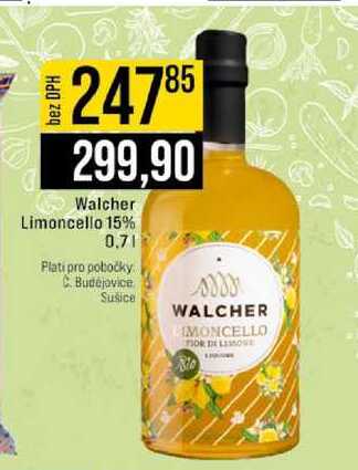Walcher Limoncello 15% 0,7l