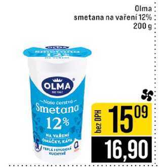 Olma smetana na vaření 12% 200 g