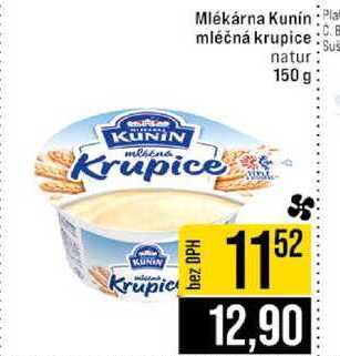 Mlékárna Kunín mléčná krupice 150 g