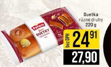 Duetka různé druhy 220 g