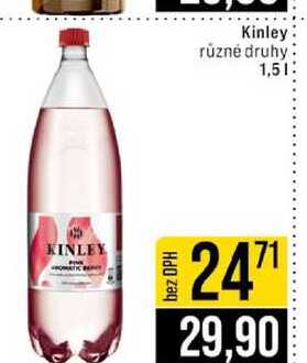 Kinley různé druhy 1,5l