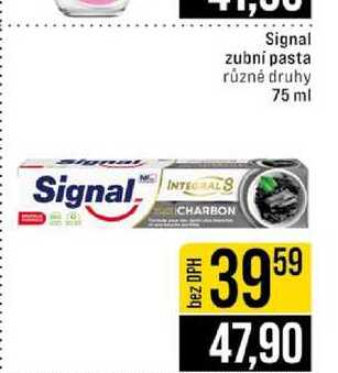 Signal zubni pasta různé druhy 75 ml 