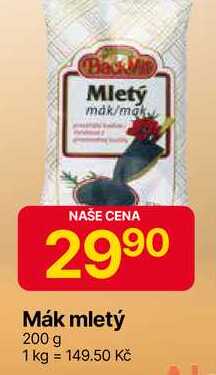 Mák mletý 200 g 