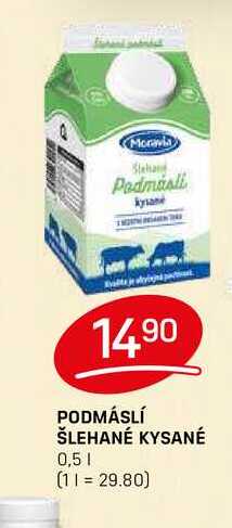 PODMÁSLÍ ŠLEHANÉ KYSANÉ 0,5l