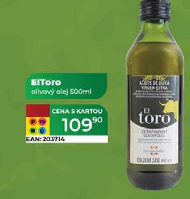 ElToro olivový olej 500ml 