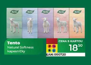Tento Natural Softness kapesničky 