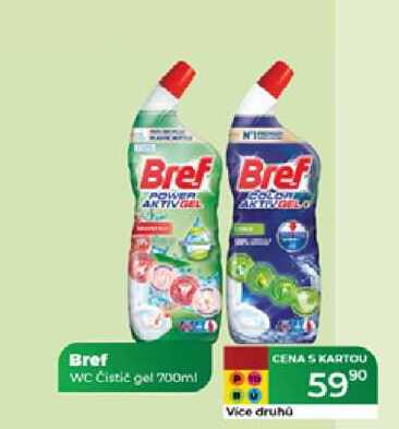 Bref WC Čistič gel 700ml 