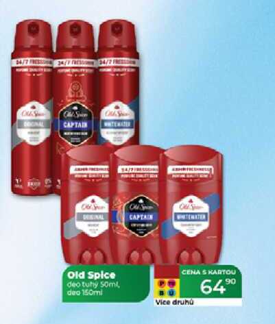 Old Spice deo tuhy 50ml deo 150ml