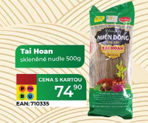 Tại Hoan skleněné nudle 500g 