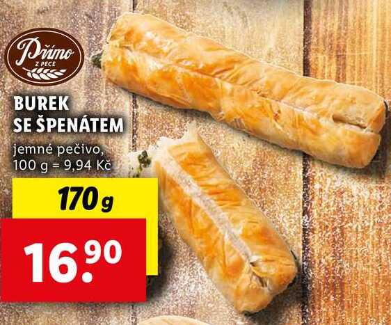 BUREK SE ŠPENÁTEM, 170 g