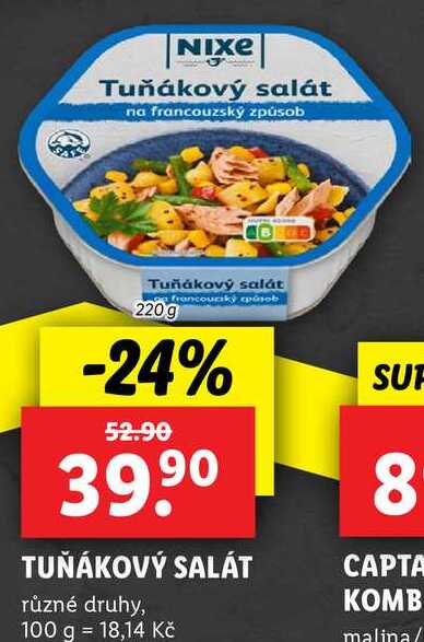 TUŇÁKOVÝ SALÁT, 220 g