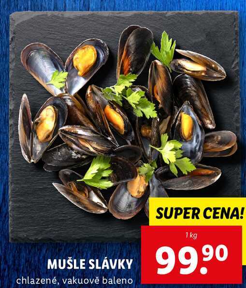 MUŠLE SLÁVKY, 1 kg