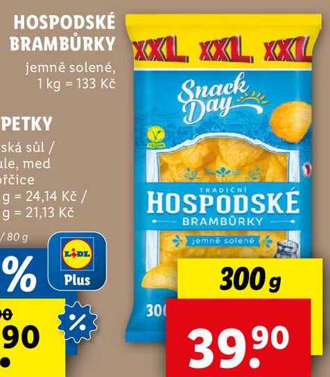 HOSPODSKÉ BRAMBŮRKY, 300 g