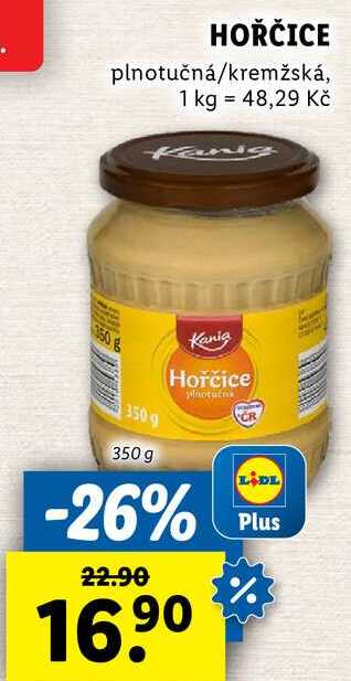 HOŘČICE, 350 g