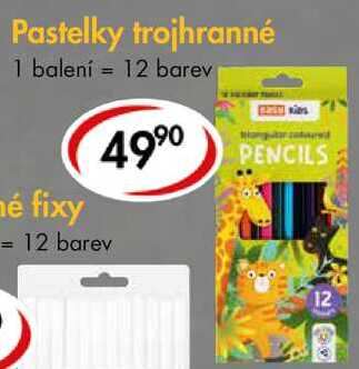 Pastelky trojhranné