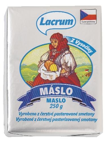 Lacrum/Tatra České máslo, 250 g