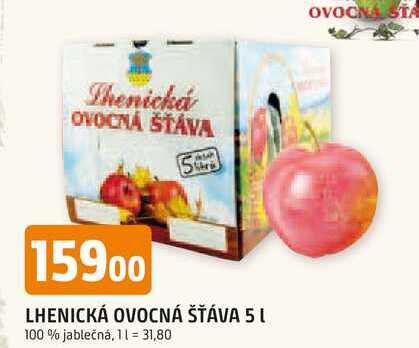 LHENICKÁ OVOCNÁ ŠŤÁVA 5 l