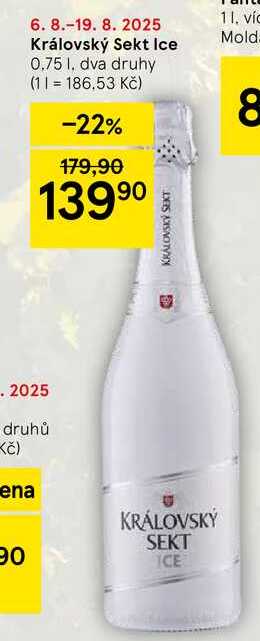 Královský Sekt Ice, 0.75 l