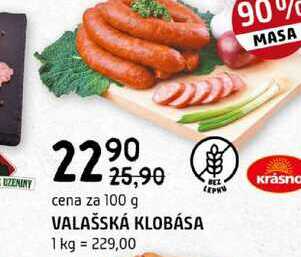 Valašská klobása 190g