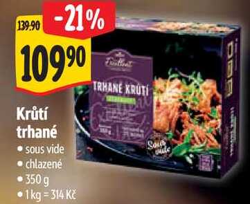 Krůtí trhané, 350 g
