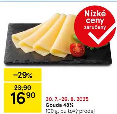 Gouda 48%, 100 g 