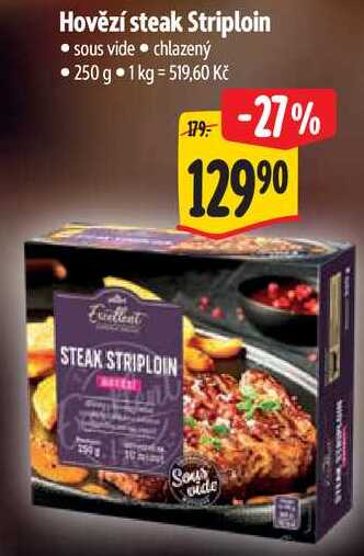 Hovězí steak Striploin, 250 g
