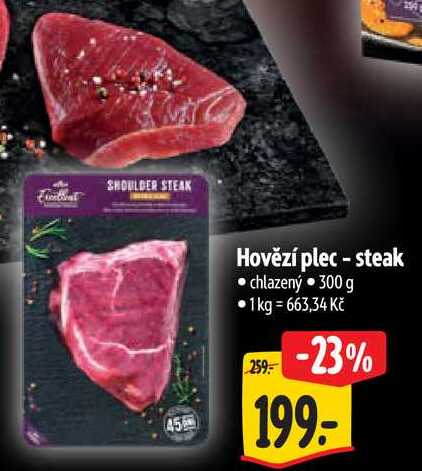 Hovězí plec - steak, 300 g