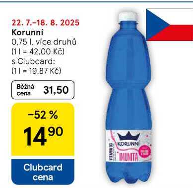 Korunní, 0.75 l