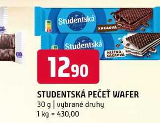 Studentská pečeť wafer 30g