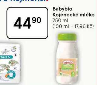 Babybio Kojenecké mléko, 250 ml 