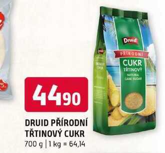 Druid třtinový přírodní cukr 700g