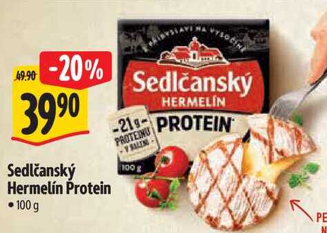 Sedlčanský Hermelín Protein, 100 g