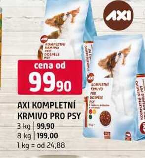 AXI KOMPLETNÍ KRMIVO PRO PSY 3 kg 