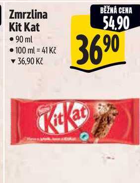 Zmrzlina Kit Kat, 90 ml