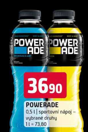 POWERADE 0,5l sportovní nápoj vybrané druhy 