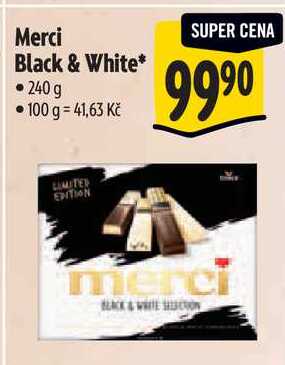 Merci Black & White, 240 g