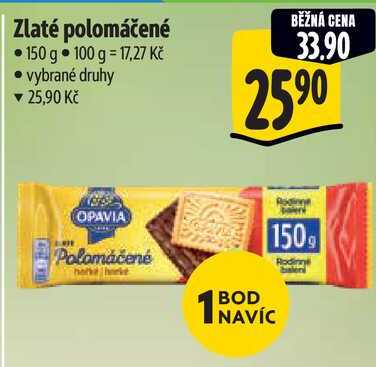 Zlaté polomáčené, 150 g