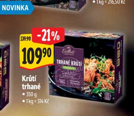   Krůtí trhané  350 g 