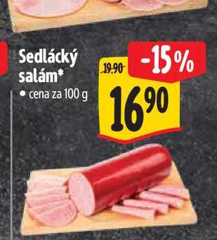 Sedlácký salám  100 g 