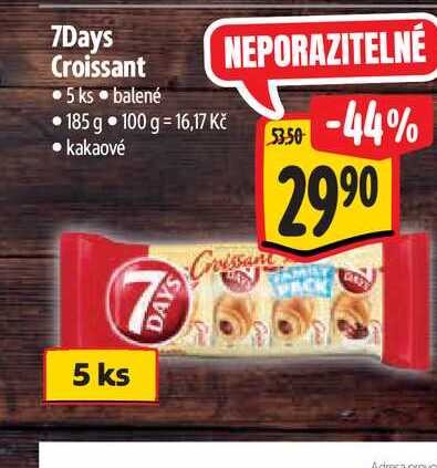 7Days Croissant  5 ks 