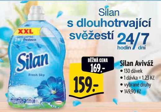 Silan Aviváž, 130 dávek